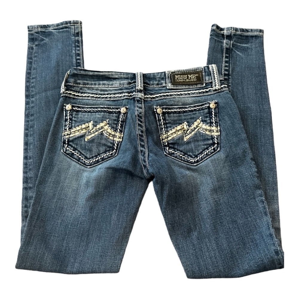 Miss me skinny jeans denim size 25 embellished